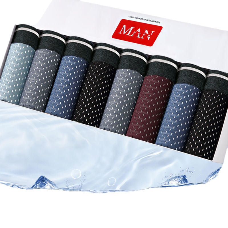 8 шт./лот, мужские трусы из ле – обзор и цена Multi Pack Underwear